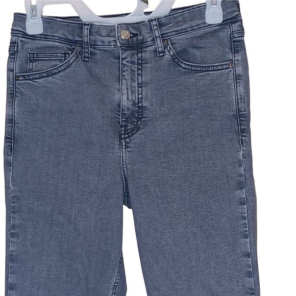 Topshop Jamie Jeans Womens 28 Gray High Rise Super Skinny Ankle Fit 26 - Picture 3 of 12